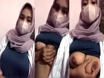 Hijab Zilla Pap Payudara Gede Montok Sampe Sange Berat
